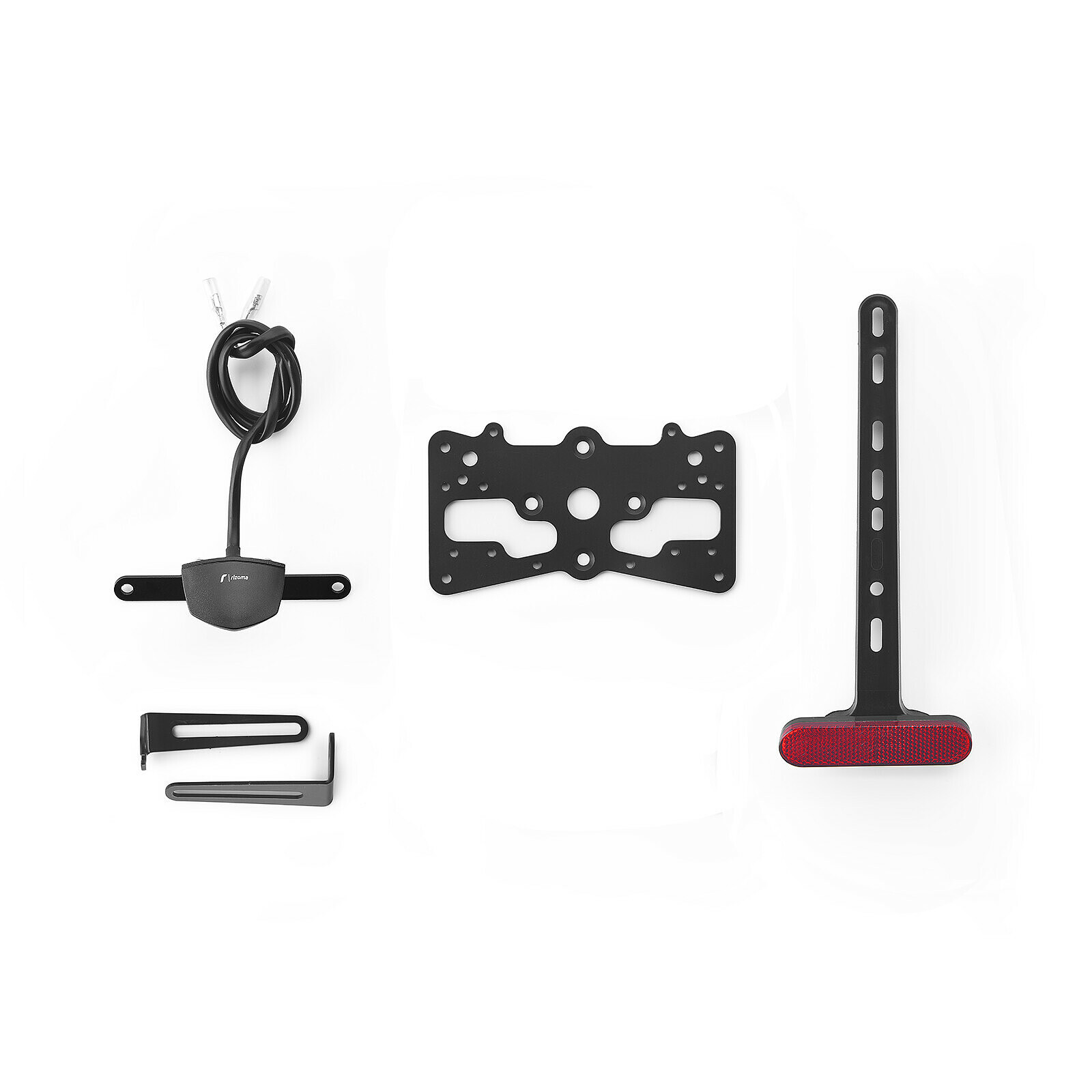 Fox license plate support kit - Rizoma